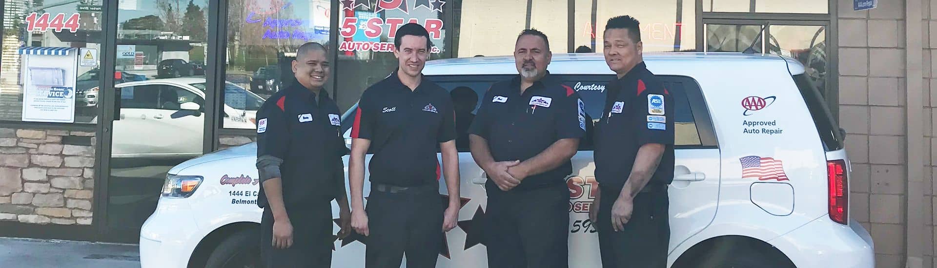Complete Auto Repair in Belmont, CA | 5 Star Auto Service Inc.